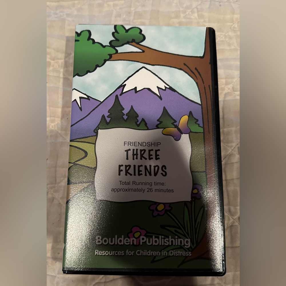 Friendship Three Friends- 26 minutes- VHS tape